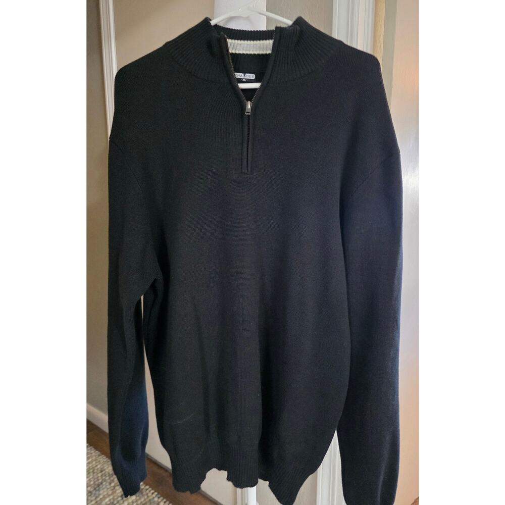 Men's Chauder Quarter Zip Pullover Sweater XL